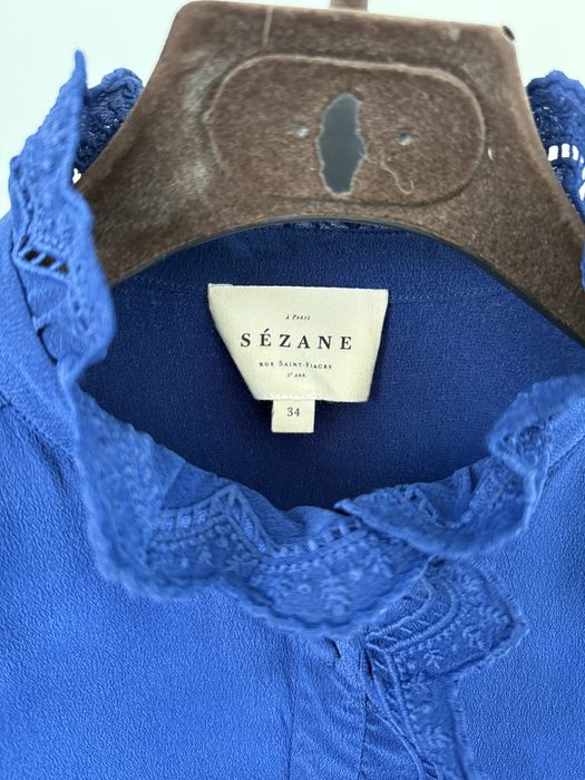 Sezane копринена риза