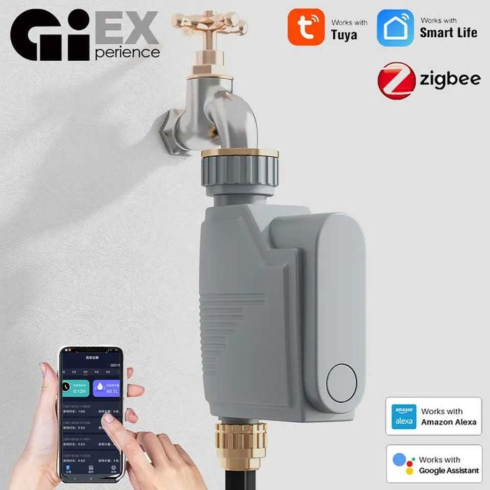 Valva Smart pentru Apa Zigbee – Control Automatizat irigatii