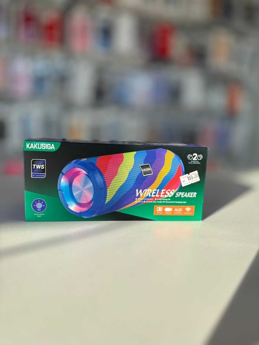 Boxa Portabila , Wireless, 10W, 4H, 1800mAh, USB, AUX, TF Card, FM.