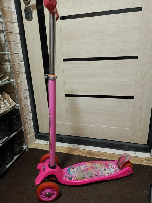 Самокат + скейтборд! Два по цене 1!