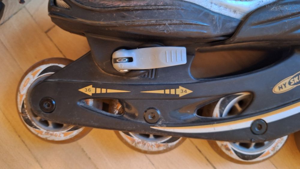 Role Hyskate reglabile 34-36, stare buna