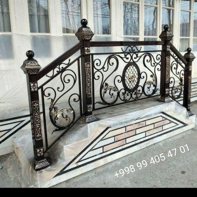 Изготовление периода решетки навес итд.