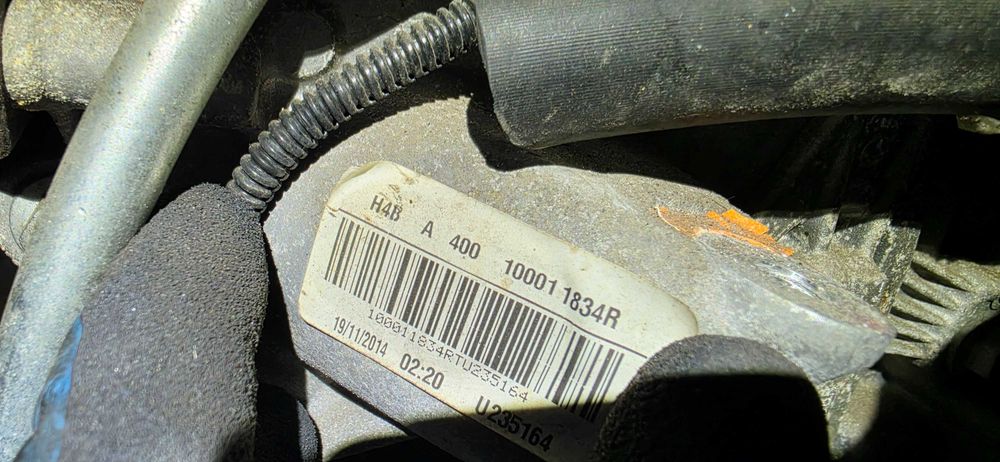 Motor 0.9TCE Renault Clio Dacia Sandero Logan Captur an 2015 H4B A400