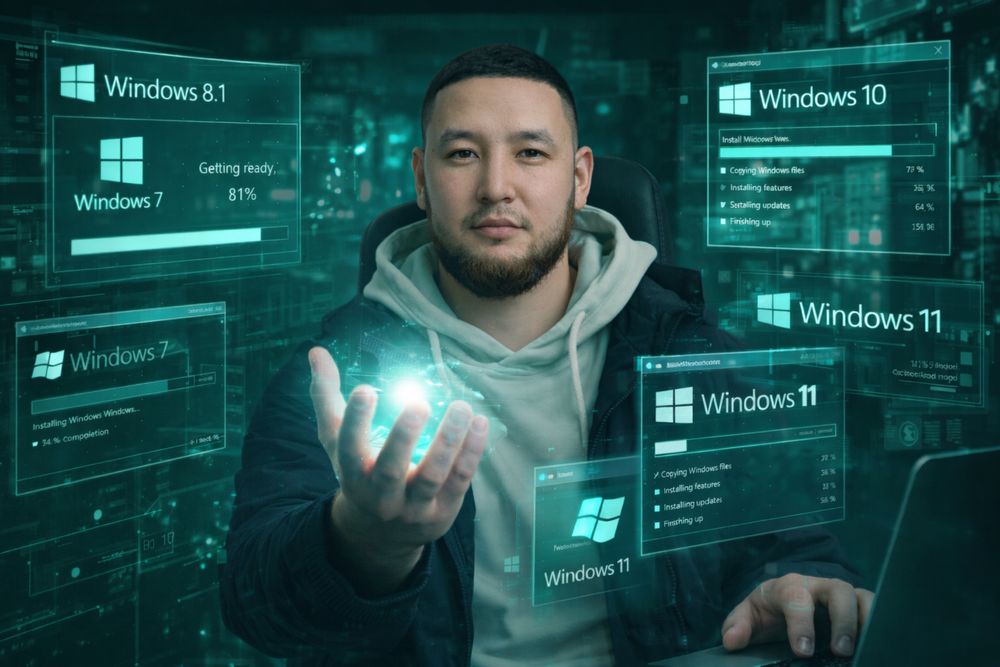 Установка Windows Актау