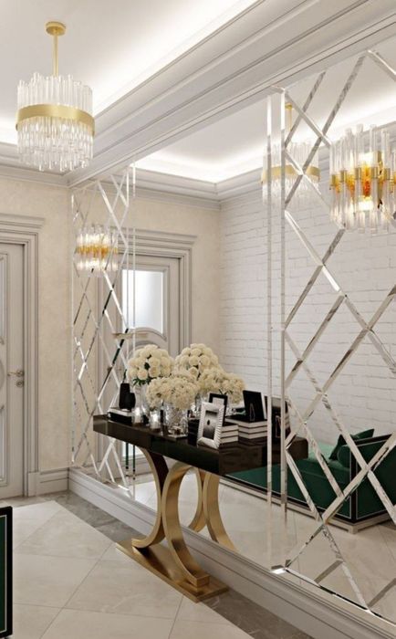 Ойна кесиш хизмати.Стекло Зеркала Ромбик Тош ойна