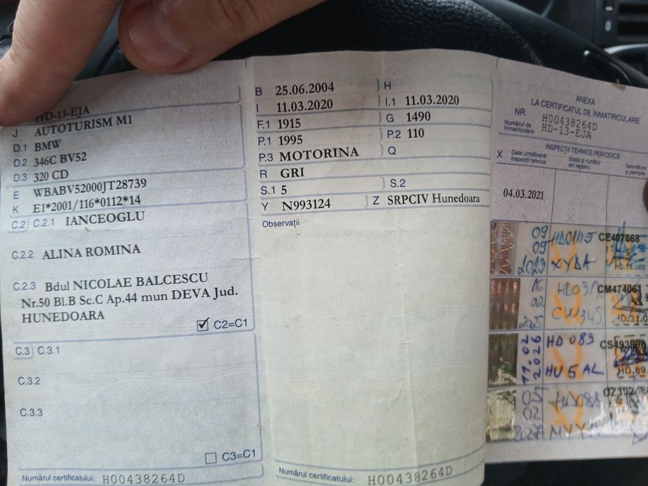 Vand urgent bmw 346