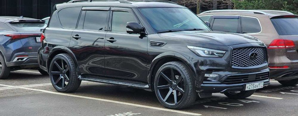 INFINITI QX80, 2018 год, авто в Москве - обмен на авто в Ташкенте