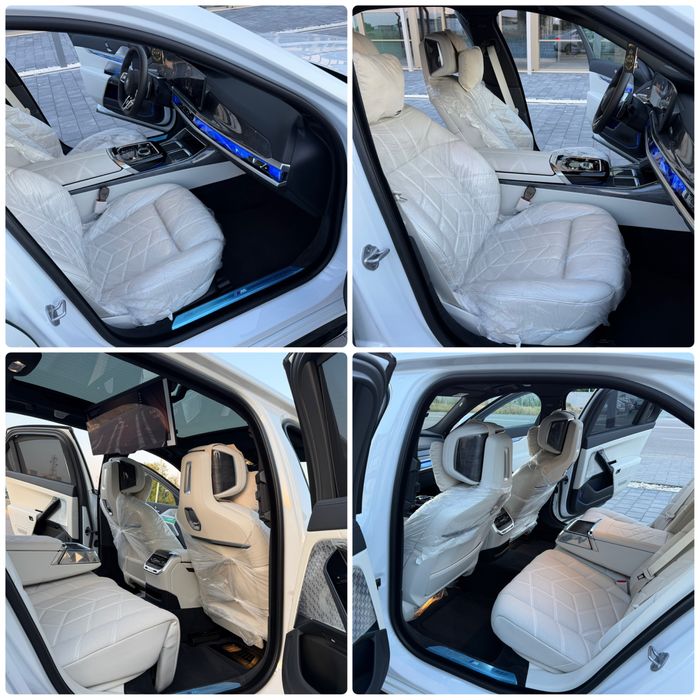 Bmw Seria 7 740d X-drive 2025  Faruri Swvarovski   TV,  B&W Diamond, Sky Lounge, Scaun Spate Vip, Iconic Glow, Masaj, Ventilatie Jante 21 USI ELETRICE