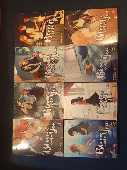 Манга Bloom into you vol. 1-8