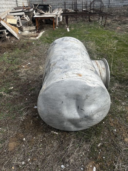 Бочка алюминиевая 1000л (1м3)