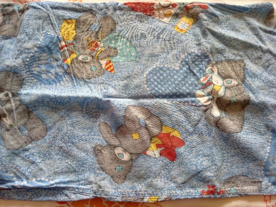 детский комплект постельного белья