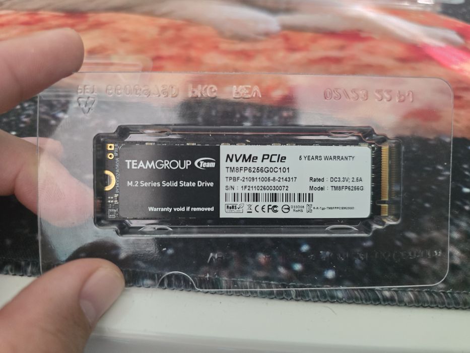 SSD 256GB  PCIe Teamgroup