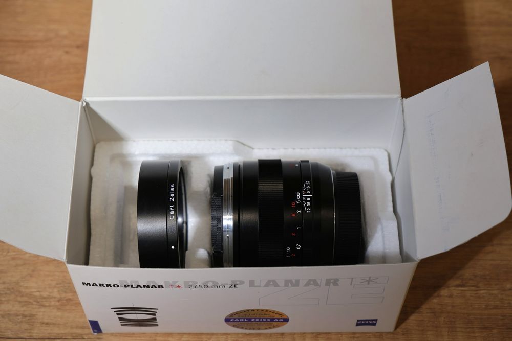 Обектив Carl Zeiss ZE  makro-planar  50mm f2
