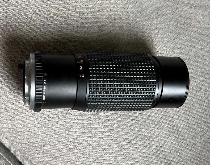 Obiectiv SLR Revuenon MC 1 4.5 80-205mm Macro Bayoneta Pentax K