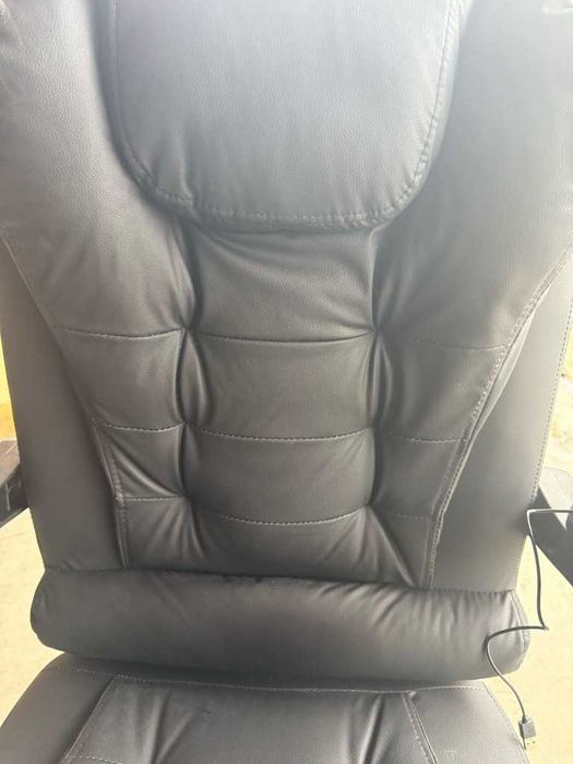 Ергономичен офис стол с масаж и подложка за крака