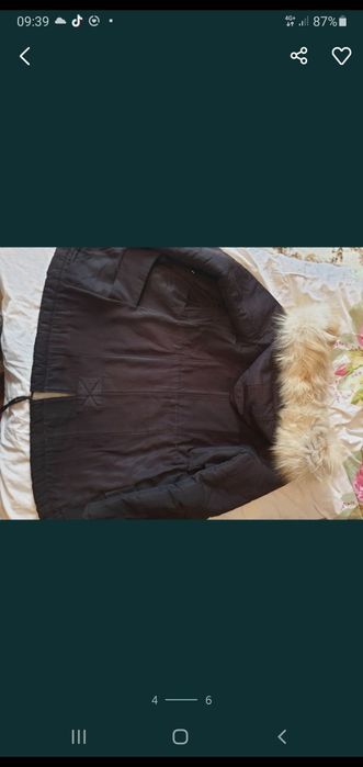 Куртка парка пальто для девочки