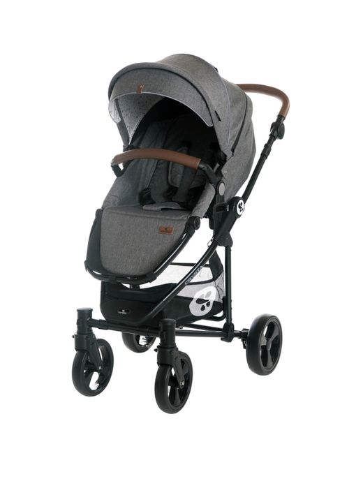 Детска количка 3 in 1 Lorelli Crysta, Сива