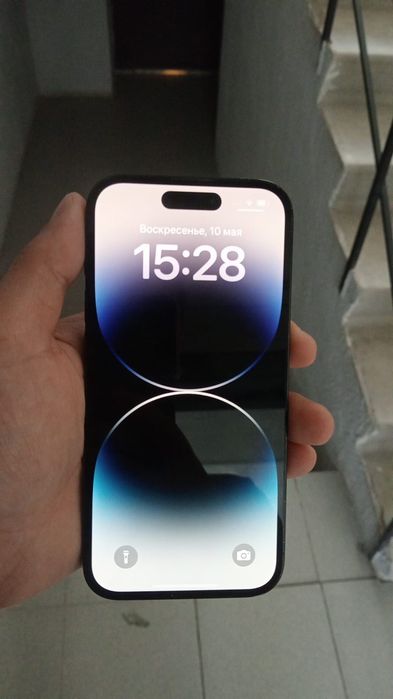 Iphone 14pro 128gb без ремонт. Коробка бар.