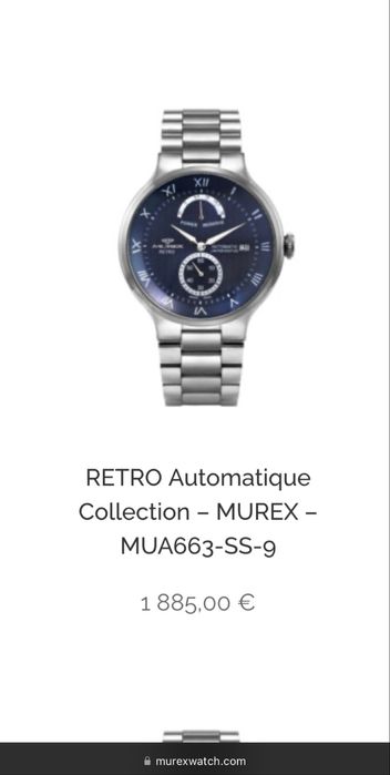 Часовник MUREX Retro MUA663-SS-9