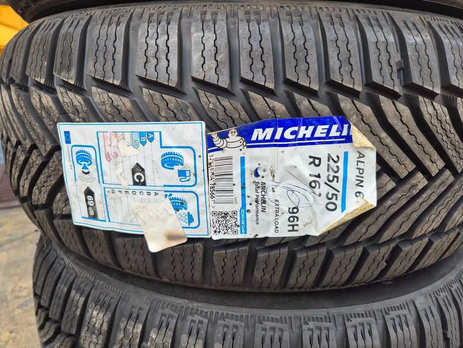 4 Anvelope M+S IARNA - 225/50/16 - Michelin Alpin 6 - NOU - DOT 2018 !