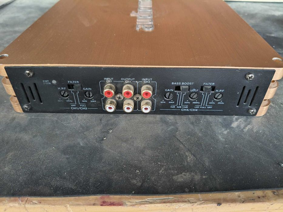 Amplificator Audio Master cu 4 canale MS-6004D si MS-4600