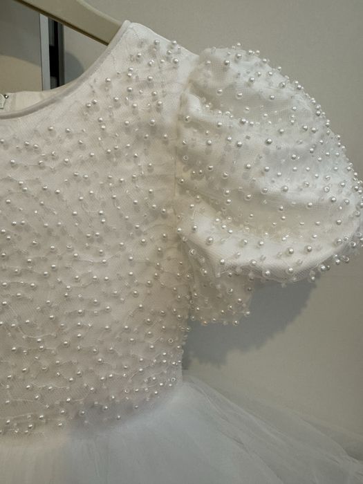 Платье белое для девочки