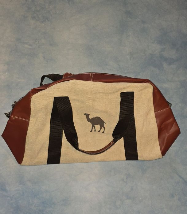 Geanta camel vintage