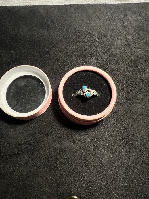 Inel de argint cu marcasite