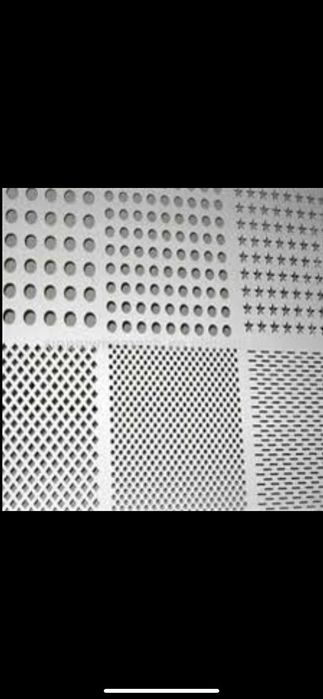 Tabla din Inox si Aluminiu cu striatii si perforatii