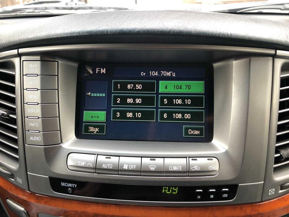 Мультимедиа Lexus LX470