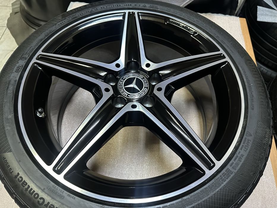 Jante originale Mercedes Amg C classe pe 18 cu anv Iarna !