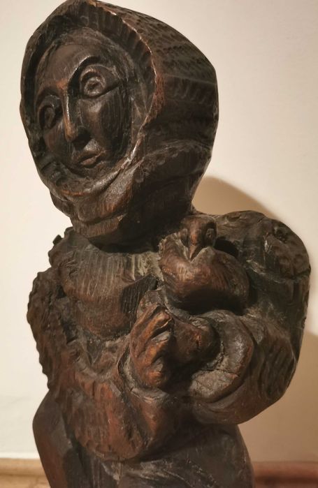 Statuete Lemn, sculptura Anton Slijevschi