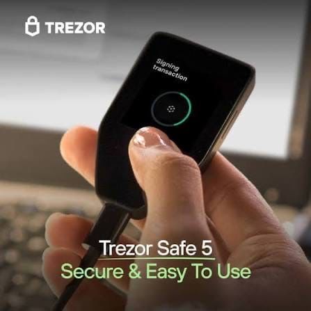Trezor safe 5 — аппаратный криптокошелёк