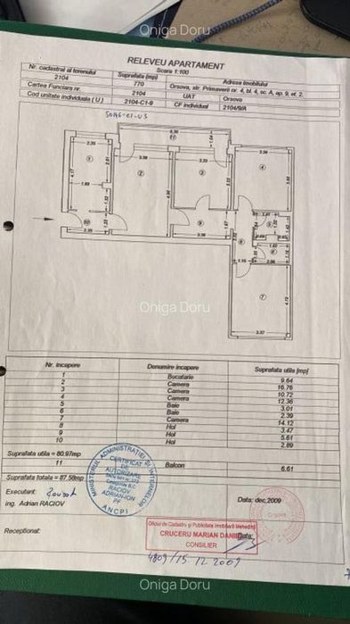 Apartment 4 camere Orsova zona Ghebaura