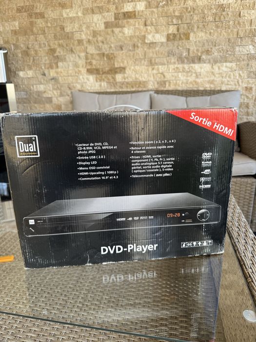 DVD Player DUAL  DVD-CD 1080p