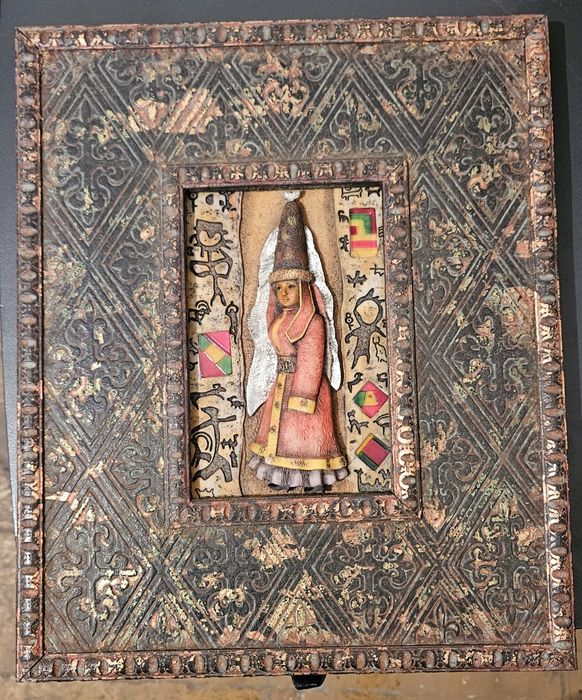 Продам картину из кожи , Алматы