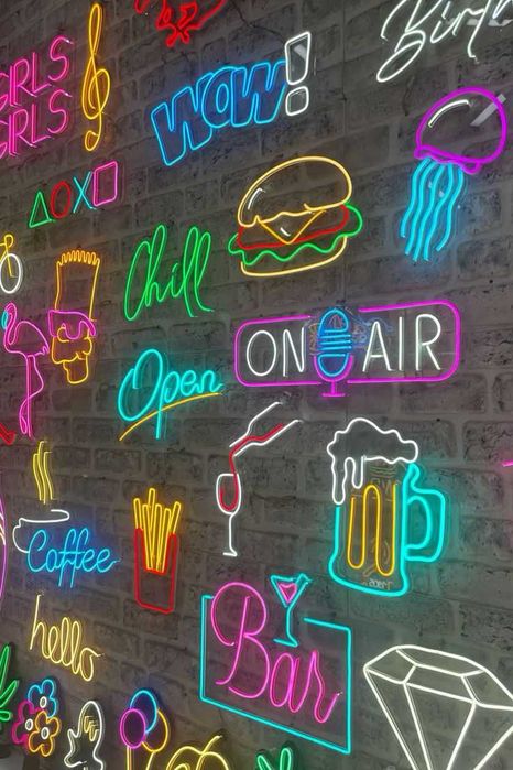 Неоновая вывеска на заказ