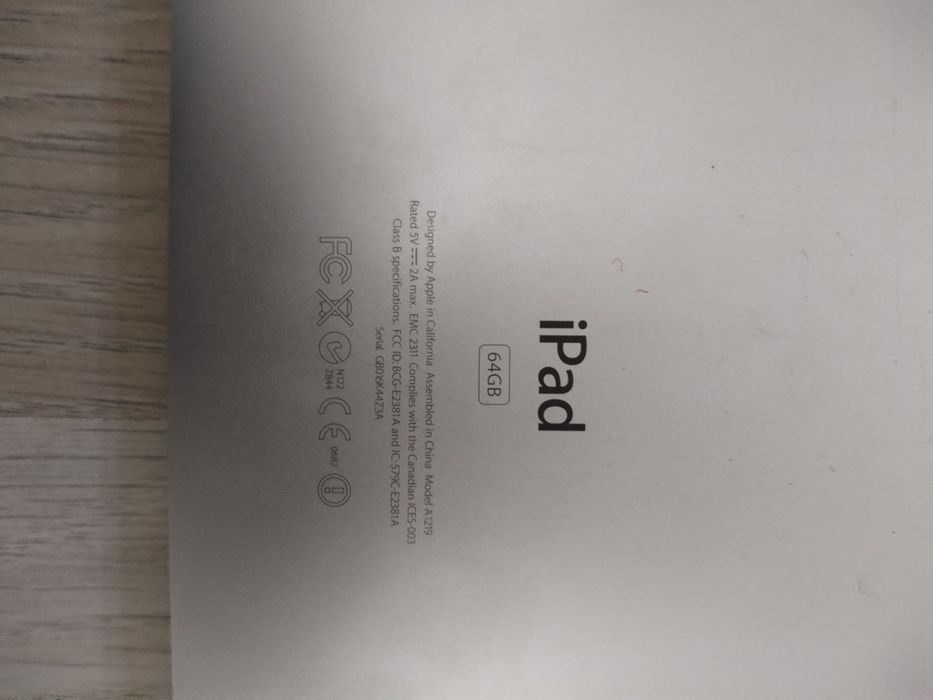 Планшет Ipad 1 поколения