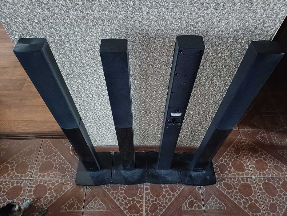 Музыкальный центр Technics - AV ресивер и двухкассетник.