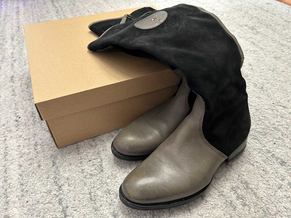 Cizme PIELE NATURALA dama/femei Tommy Hilfiger mar 36 putin purtate