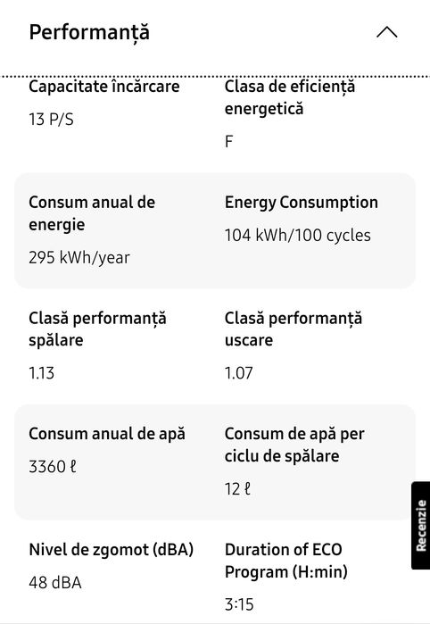 Mașină Spalat Vase Samsung