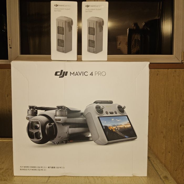 Dji mavic 4pro fly more combo rc2  дрон квадрокоптер