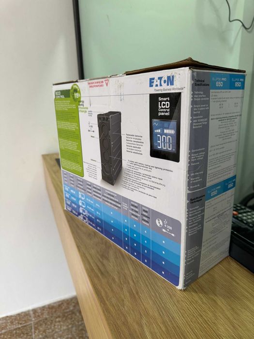 ZAP AMANET MARGEANULUI - UPS Eaton Ellipse Pro 650 FR - Sigilat #1865