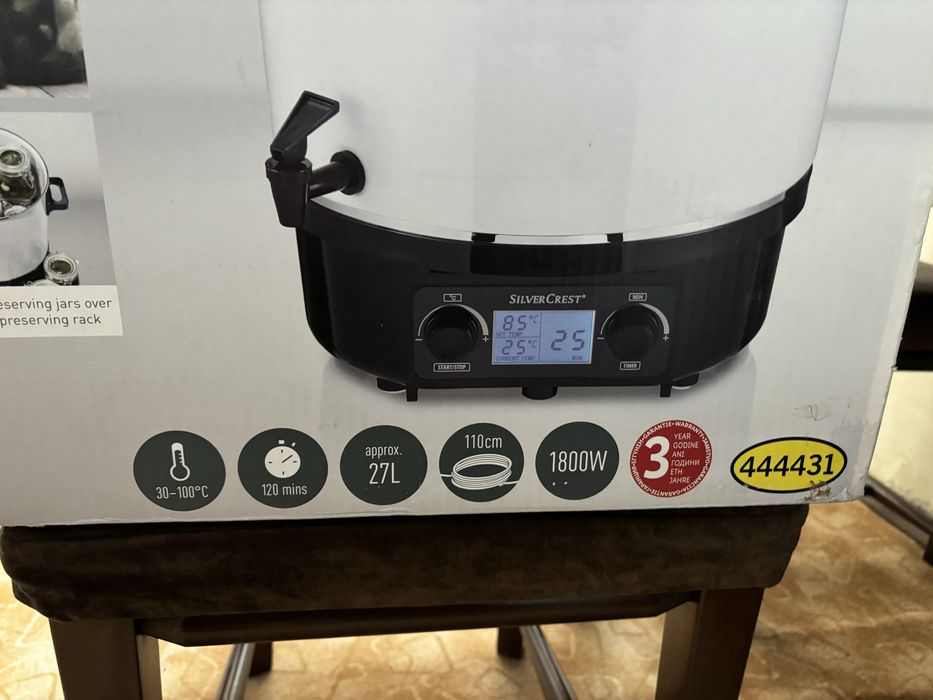 Тенджера за буркани (електрическа)