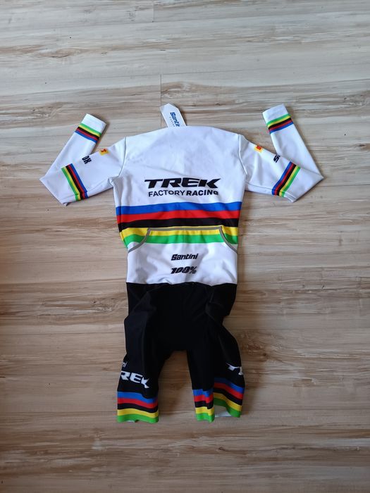 Оригинален вело гащеризон Santini Trek Factory Racing World Champion