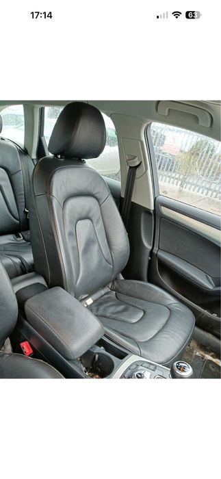 Interior scaune bancheta piele audi a4 b8 a5 4 usi