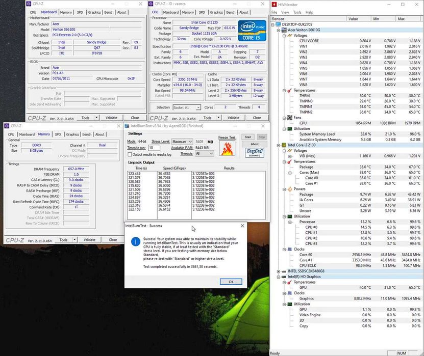 KIT ACER Veriton S6610G