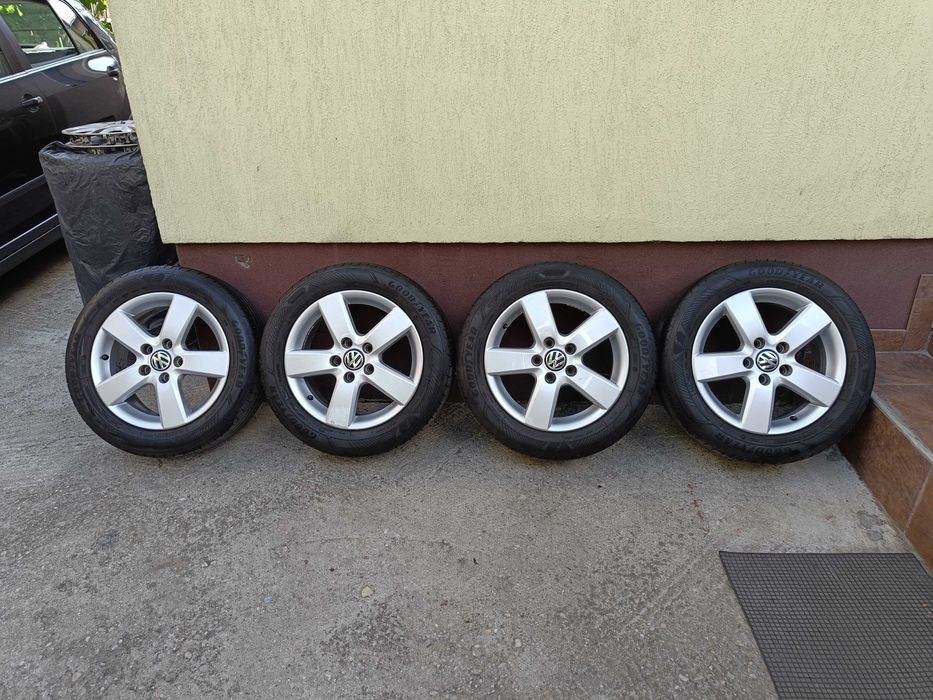 Jante aliaj 205/55/16 de vara 5x112 pt VW Golf 5/6/7, Passat, Skoda