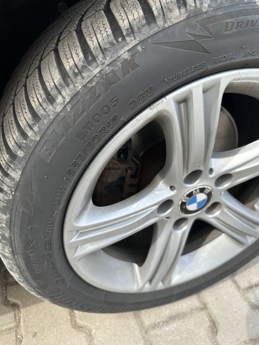 BMW джанти 17' със зимни гуми 393 style ORIGINAL