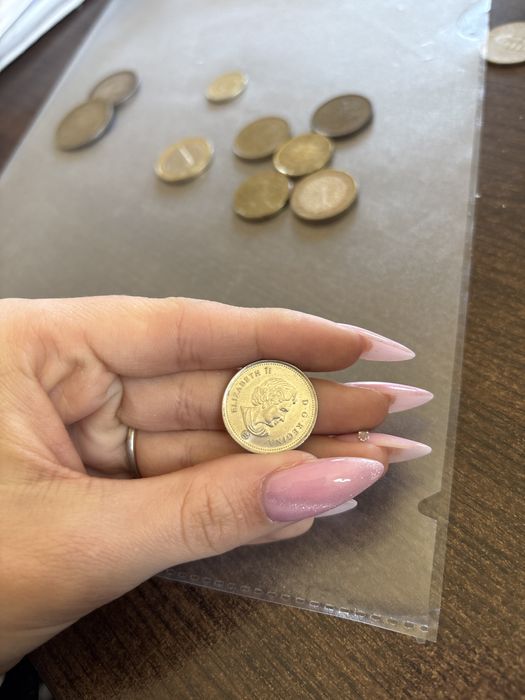 moneda regina elisabeta